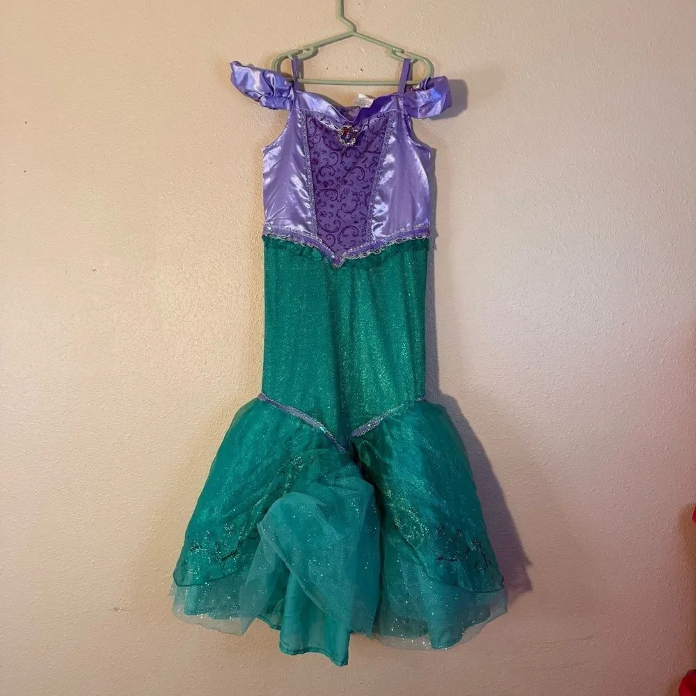 Disney little Mermaid Costume - Purple and Green - Picture 1 of 7